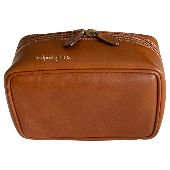 Gucci by Tom Ford mid 90s Horsebit Vanity makeup leather case tan with horsebit - Picture 15 of 16